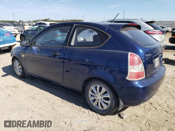 ✅ 2007 Hyundai Accent GS • VIN: KMHCM36C27U034394 • Lot: 43163015. Wystawiony na Copart z przebiegiem 126 893 mil. Bezpłatny archiwum sprzedaży aukcyjnych z USA i szczegółowy raport historii pojazdu na DreamBid. Zdjęcie 2.