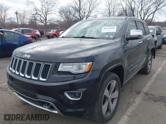 ✅ 2015 Jeep Grand Cherokee Overland • VIN: 1C4RJFCG1FC717207 • Lot: 44571816. Wystawiony na IAAI z przebiegiem 86 105 mil. Bezpłatny archiwum sprzedaży aukcyjnych z USA i szczegółowy raport historii pojazdu na DreamBid. Zdjęcie 2.