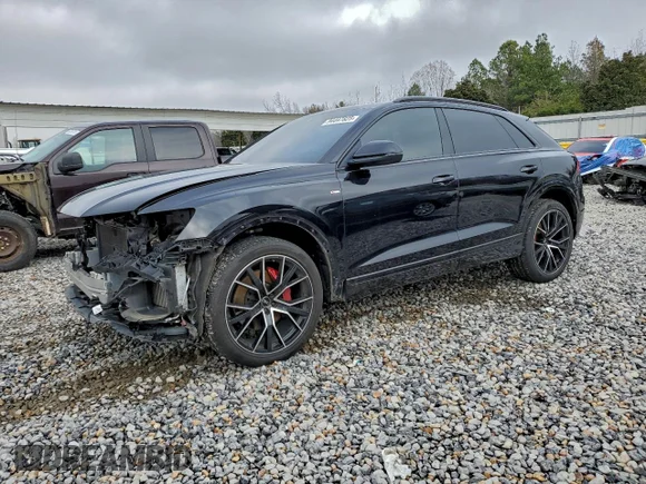 ✅ 2021 Audi Q8 Premium Plus • VIN: WA1EVAF13MD038277 • Lot: 94447825. Listed on Copart with 66,616 mi. Free auction sales archive from the USA and detailed vehicle history report at DreamBid. Image 1.