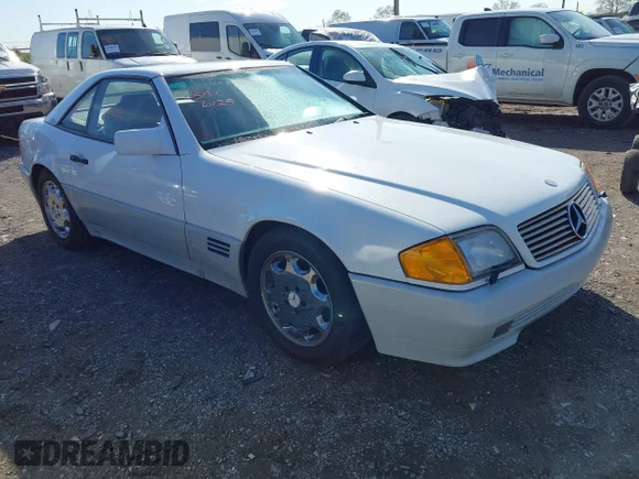✅ 1991 Mercedes-Benz 500 • VIN: WDBFA66E9MF024098 • Лот: 45016129. Опубликован ранее на IAAI с пробегом 87 199 миль. Бесплатный доступ к архиву аукционных продаж из США и подробный отчёт об истории автомобиля на DreamBid. Изображение 1.