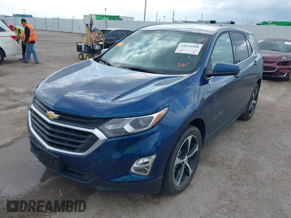 ✅ 2020 Chevrolet Equinox LT • VIN: 3GNAXKEV3LL309900 • Lot: 44534908. Wystawiony na IAAI z przebiegiem 19 909 mil. Bezpłatny archiwum sprzedaży aukcyjnych z USA i szczegółowy raport historii pojazdu na DreamBid. Zdjęcie 2.