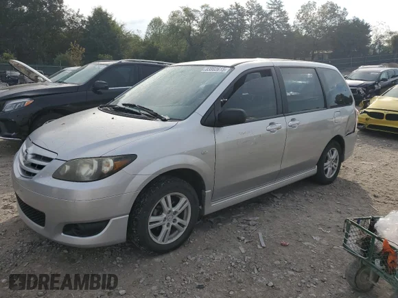 ✅ 2006 Mazda MPV LX • VIN: JM3LW28J860562104 • Лот: 83862615. Опубликован ранее на Copart с пробегом 156 870 миль. Бесплатный доступ к архиву аукционных продаж из США и подробный отчёт об истории автомобиля на DreamBid. Изображение 1.