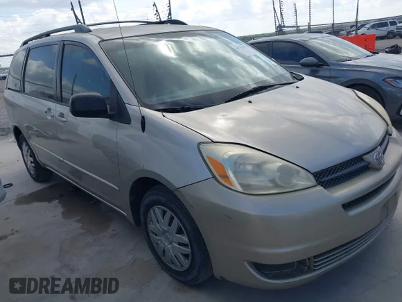 ✅ 2004 Toyota Sienna LE • VIN: 5TDZA23C54S206133 • Лот: 44753253. Опубликован ранее на IAAI с пробегом 275 289 миль. Бесплатный доступ к архиву аукционных продаж из США и подробный отчёт об истории автомобиля на DreamBid. Изображение 1.