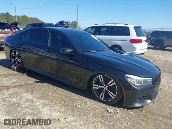✅ 2016 BMW 7 Series 740i • VIN: WBA7E2C5XGG738891 • Лот: 41669578. Опубликован ранее на IAAI с пробегом 106 673 миль. Бесплатный доступ к архиву аукционных продаж из США и подробный отчёт об истории автомобиля на DreamBid. Изображение 1.
