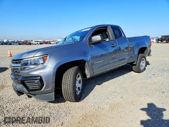 ✅ 2021 Chevrolet Colorado 2WD Work Truck • VIN: 1GCHSBEA9M1210879 • Лот: 51696156. Опубліковано раніше на Copart з пробігом 70 017 миль. Безкоштовний доступ до архіву аукціонних продажів зі США та докладний звіт про історію автомобіля на DreamBid. Зображення 1.
