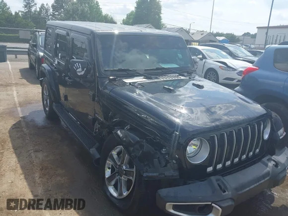 ✅ 2020 Jeep Wrangler • VIN: 1C48JXEGXLW253066 • Лот: 42264439. Опубликован ранее на IAAI с пробегом 85 805 миль. Бесплатный доступ к архиву аукционных продаж из США и подробный отчёт об истории автомобиля на DreamBid. Изображение 1.