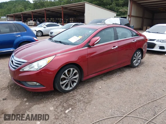 ✅ 2014 Hyundai Sonata SE • VIN: 5NPEC4AC6EH862050 • Лот: 45321680. Опубликован ранее на IAAI с пробегом 164 933 миль. Бесплатный доступ к архиву аукционных продаж из США и подробный отчёт об истории автомобиля на DreamBid. Изображение 2.