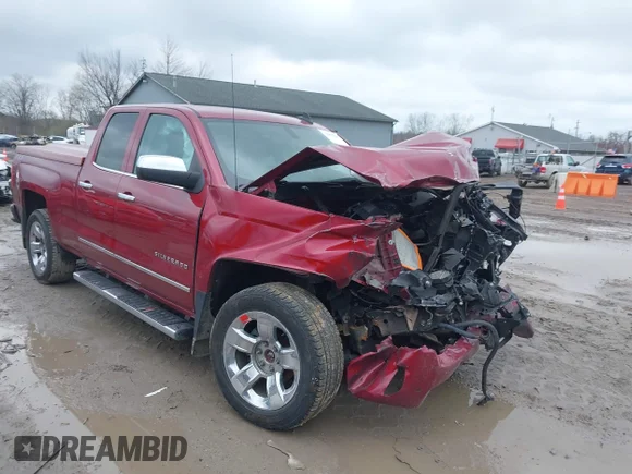 ✅ 2018 Chevrolet Silverado 1500 LTZ • VIN: 1GCVKSEC6JZ216561 • Lot: 42002264. Listed on IAAI with 255,405 mi. Free auction sales archive from the USA and detailed vehicle history report at DreamBid. Image 1.