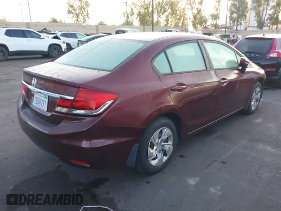 ✅ 2015 Honda Civic LX • VIN: 19XFB2F58FE226953 • Лот: 45293477. Опубліковано раніше на IAAI з пробігом 147 416 миль. Безкоштовний доступ до архіву аукціонних продажів зі США та докладний звіт про історію автомобіля на DreamBid. Зображення 4.