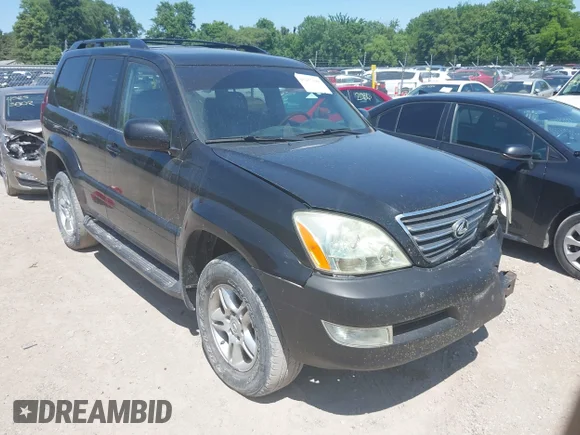 ✅ 2003 Lexus GX 470 • VIN: JTJBT20X230008661 • Lot: 45257188. Wystawiony na IAAI z przebiegiem 246 005 mil. Bezpłatny archiwum sprzedaży aukcyjnych z USA i szczegółowy raport historii pojazdu na DreamBid. Zdjęcie 1.