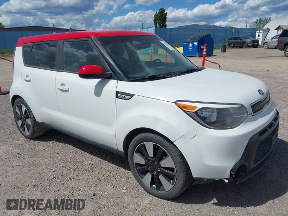 ✅ 2016 Kia Soul + • VIN: KNDJP3A56G7317875 • Lot: 45330848. Listed on IAAI with 158,221 mi. Free auction sales archive from the USA and detailed vehicle history report at DreamBid. Image 1.