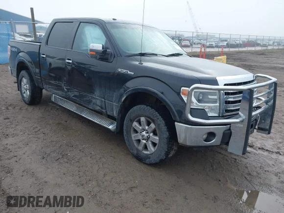 ✅ 2014 Ford F-150 XLT • VIN: 1FTFW1EF4EKF48106 • Lot: 44620936. Listed on IAAI with 132,753 mi. Free auction sales archive from the USA and detailed vehicle history report at DreamBid. Image 1.