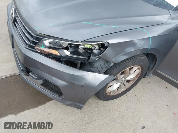 ✅ 2016 Volkswagen Passat S • VIN: 1VWAS7A34GC012822 • Lot: 43717379. Listed on IAAI with 76,166 mi. Free auction sales archive from the USA and detailed vehicle history report at DreamBid. Image 6.