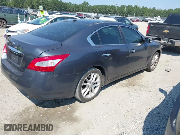 ✅ 2009 Nissan Maxima SV • VIN: 1N4AA51E99C800662 • Lot: 43244874. Wystawiony na IAAI z przebiegiem 265 029 mil. Bezpłatny archiwum sprzedaży aukcyjnych z USA i szczegółowy raport historii pojazdu na DreamBid. Zdjęcie 4.