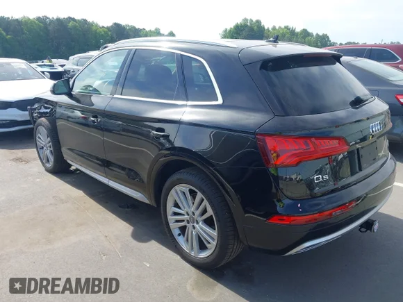 ✅ 2018 Audi Q5 Premium Plus • VIN: WA1BNAFY3J2203316 • Lot: 45090062. Listed on IAAI with 119,207 mi. Free auction sales archive from the USA and detailed vehicle history report at DreamBid. Image 3.