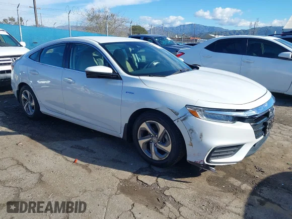 ✅ 2020 Honda Insight EX • VIN: 19XZE4F58LE008216 • Lot: 44070593. Wystawiony na IAAI z przebiegiem 64 801 mil. Bezpłatny archiwum sprzedaży aukcyjnych z USA i szczegółowy raport historii pojazdu na DreamBid. Zdjęcie 1.