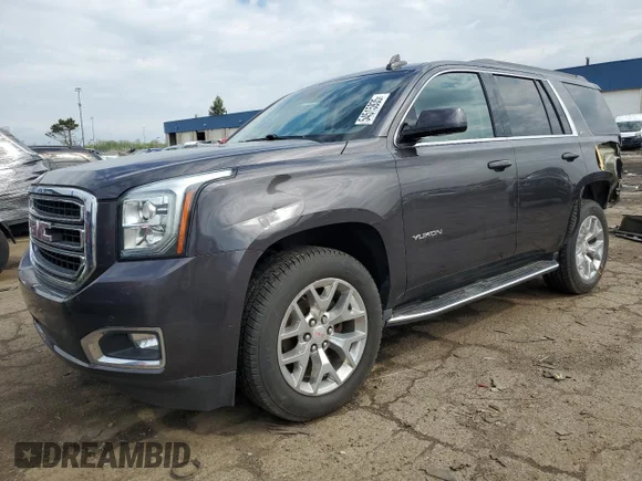✅ 2016 GMC Yukon SLT • VIN: 1GKS2BKC8GR183213 • Лот: 54515935. Опубликован ранее на Copart с пробегом 106 856 миль. Бесплатный доступ к архиву аукционных продаж из США и подробный отчёт об истории автомобиля на DreamBid. Изображение 1.