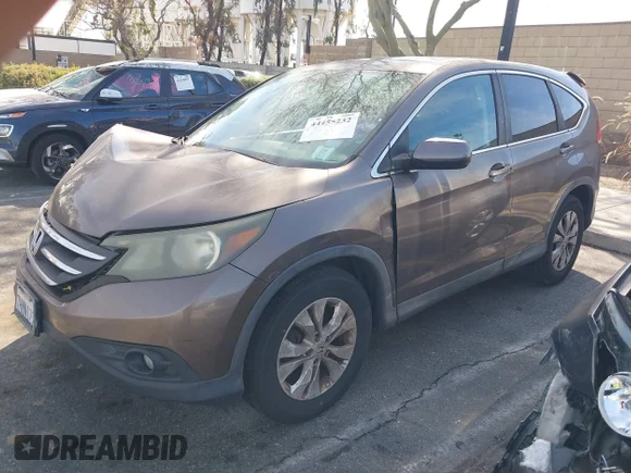 ✅ 2014 Honda CR-V EX • VIN: 3CZRM3H52EG704923 • Lot: 44455232. Listed on IAAI with 114,382 mi. Free auction sales archive from the USA and detailed vehicle history report at DreamBid. Image 2.