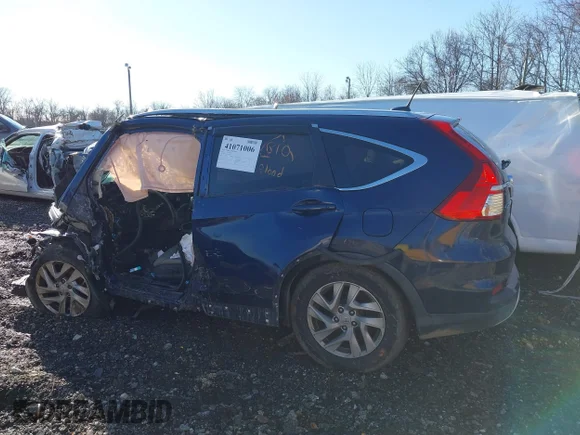 ✅ 2015 Honda CR-V EX-L • VIN: 5J6RM4H73FL133079 • Lot: 45210394. Listed on IAAI with Not provided. Free auction sales archive from the USA and detailed vehicle history report at DreamBid. Image 3.
