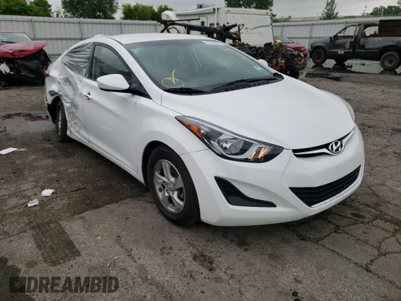 ✅ 2015 Hyundai Elantra SE • VIN: 5NPDH4AE1FH577157 • Lot: 51154312. Wystawiony na Copart z przebiegiem 92 042 mil. Bezpłatny archiwum sprzedaży aukcyjnych z USA i szczegółowy raport historii pojazdu na DreamBid. Zdjęcie 1.