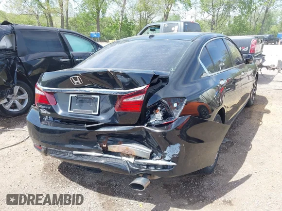 ✅ 2016 Honda Accord EX • VIN: 1HGCR2F76GA160795 • Lot: 44907272. Listed on IAAI with 132,707 mi. Free auction sales archive from the USA and detailed vehicle history report at DreamBid. Image 6.