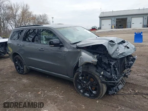 ✅ 2022 Dodge Durango GT Plus • VIN: 1C4RDJDG9NC187642 • Lot: 40886210. Listed on IAAI with 39,006 mi. Free auction sales archive from the USA and detailed vehicle history report at DreamBid. Image 1.
