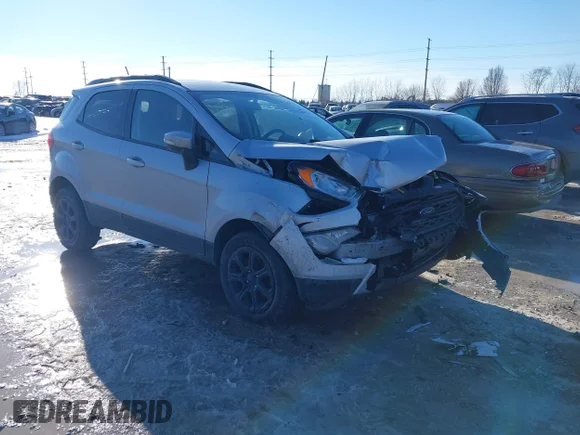 ✅ 2019 Ford EcoSport SE • VIN: MAJ6S3GL9KC286217 • Lot: 41332201. Wystawiony na IAAI z przebiegiem 77 503 mil. Bezpłatny archiwum sprzedaży aukcyjnych z USA i szczegółowy raport historii pojazdu na DreamBid. Zdjęcie 1.