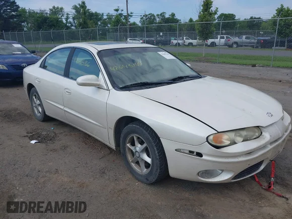 ✅ 2002 Oldsmobile Aurora • VIN: 1G3GR64H924169677 • Lot: 42645166. Listed on IAAI with 109,081 mi. Free auction sales archive from the USA and detailed vehicle history report at DreamBid. Image 1.