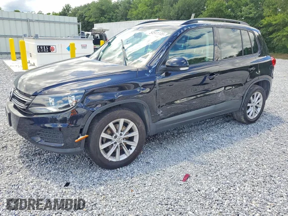 ✅ 2015 Volkswagen Tiguan S • VIN: WVGAV7AX7FW559833 • Lot: 54841146. Listed on Copart with 159,285 mi. Free auction sales archive from the USA and detailed vehicle history report at DreamBid. Image 1.