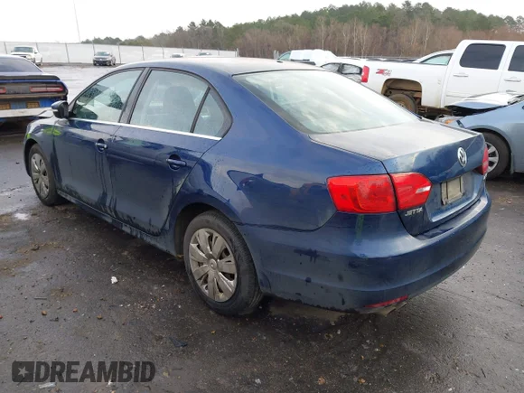 ✅ 2013 Volkswagen Jetta SE • VIN: 3VWDP7AJ4DM206970 • Lot: 44104684. Listed on IAAI with 247,807 mi. Free auction sales archive from the USA and detailed vehicle history report at DreamBid. Image 3.