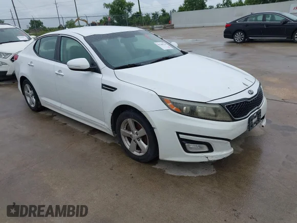 ✅ 2015 Kia Optima LX • VIN: 5XXGM4A77FG505613 • Лот: 45380220. Опубліковано раніше на IAAI з пробігом 196 396 миль. Безкоштовний доступ до архіву аукціонних продажів зі США та докладний звіт про історію автомобіля на DreamBid. Зображення 1.