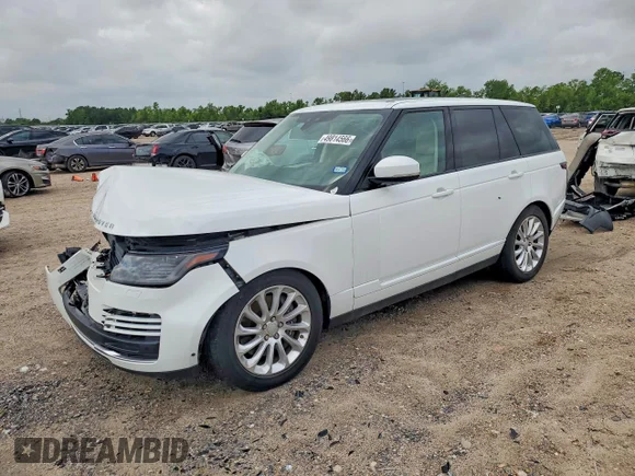 ✅ 2018 Land Rover Range Rover HSE • VIN: SALGS2SV7JA395621 • Lot: 49814566. Wystawiony na Copart z przebiegiem 73 155 mil. Bezpłatny archiwum sprzedaży aukcyjnych z USA i szczegółowy raport historii pojazdu na DreamBid. Zdjęcie 1.