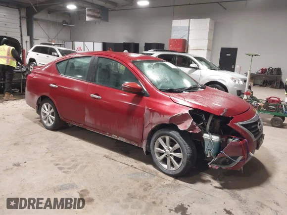 ✅ 2015 Nissan Versa S Plus • VIN: 3N1CN7AP7FL896945 • Lot: 44212853. Listed on IAAI with 103,501 mi. Free auction sales archive from the USA and detailed vehicle history report at DreamBid. Image 1.