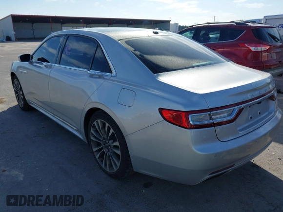 ✅ 2017 Lincoln Continental Reserve • VIN: 1LN6L9NP2H5610567 • Lot: 41633612. Wystawiony na IAAI z przebiegiem 45 701 mil. Bezpłatny archiwum sprzedaży aukcyjnych z USA i szczegółowy raport historii pojazdu na DreamBid. Zdjęcie 3.