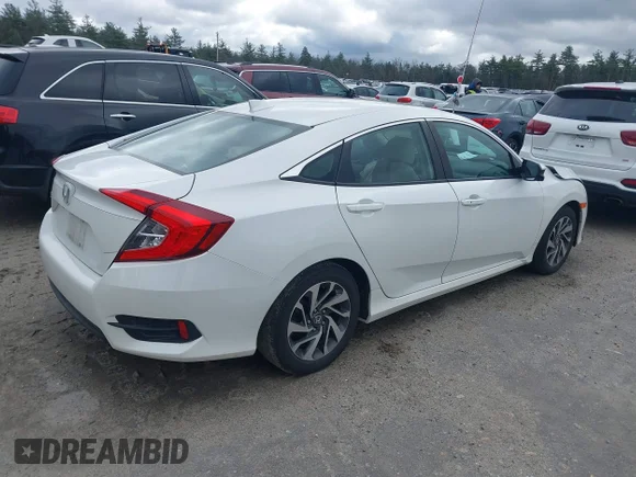 ✅ 2018 Honda Civic EX • VIN: 2HGFC2F72JH550221 • Lot: 43671586. Listed on IAAI with 149,483 mi. Free auction sales archive from the USA and detailed vehicle history report at DreamBid. Image 4.