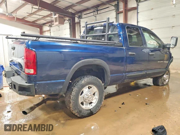 ✅ 2006 Dodge 2500 SLT • VIN: 3D7KS28D86G120130 • Lot: 47116966. Wystawiony na Copart z przebiegiem 78 980 mil. Bezpłatny archiwum sprzedaży aukcyjnych z USA i szczegółowy raport historii pojazdu na DreamBid. Zdjęcie 3.