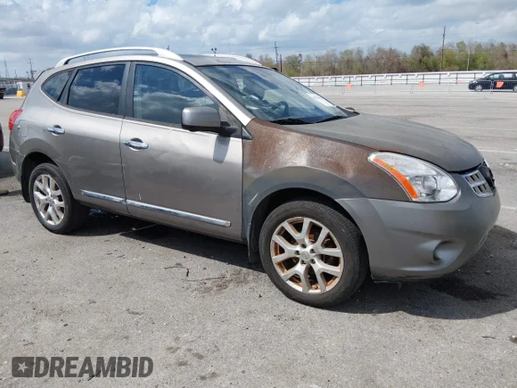 ✅ 2012 Nissan Rogue SL • VIN: JN8AS5MT8CW264489 • Lot: 44529033. Listed on IAAI with 207,987 mi. Free auction sales archive from the USA and detailed vehicle history report at DreamBid. Image 1.
