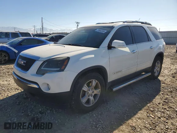 ✅ 2007 GMC Acadia SLT • VIN: 1GKEV23747J143277 • Lot: 75682095. Wystawiony na Copart z przebiegiem 98 693 mil. Bezpłatny archiwum sprzedaży aukcyjnych z USA i szczegółowy raport historii pojazdu na DreamBid. Zdjęcie 1.
