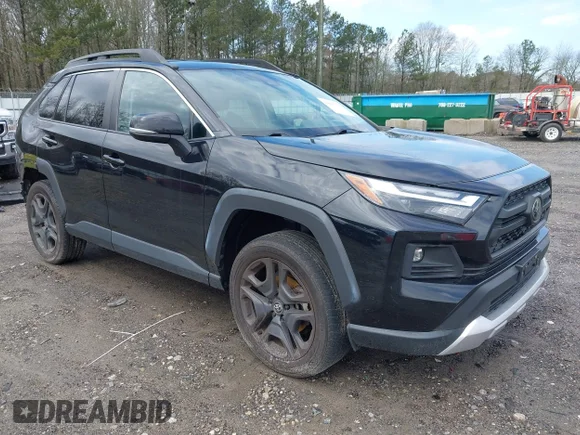 ✅ 2022 Toyota RAV4 Adventure • VIN: 2T3J1RFV9NW285602 • Lot: 44465184. Listed on IAAI with 71,790 mi. Free auction sales archive from the USA and detailed vehicle history report at DreamBid. Image 1.