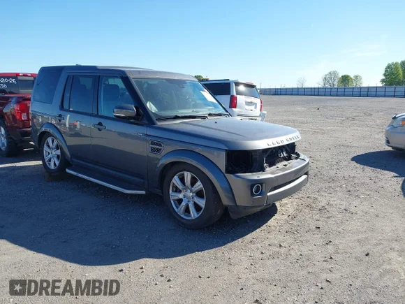 ✅ 2016 Land Rover LR4 HSE • VIN: SALAG2V65GA803635 • Lot: 44741198. Listed on IAAI with 115,433 mi. Free auction sales archive from the USA and detailed vehicle history report at DreamBid. Image 1.