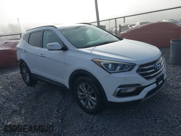 ✅ 2017 Hyundai Santa Fe 2.0T • VIN: 5XYZU4LA0HG414182 • Лот: 44078904. Опубликован ранее на IAAI с пробегом 144 748 миль. Бесплатный доступ к архиву аукционных продаж из США и подробный отчёт об истории автомобиля на DreamBid. Изображение 1.