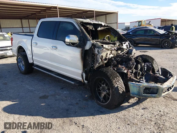 ✅ 2018 Ford F-150 XL • VIN: 1FTEW1C54JKF52897 • Lot: 44030293. Listed on IAAI with Not provided. Free auction sales archive from the USA and detailed vehicle history report at DreamBid. Image 1.