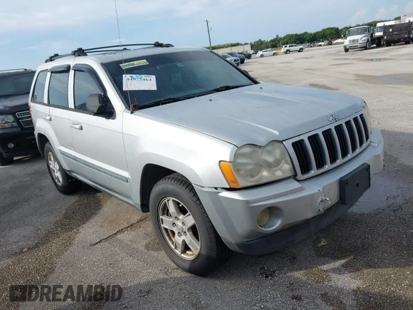 ✅ 2007 Jeep Grand Cherokee Laredo • VIN: 1J8GS48K27C617858 • Лот: 44975464. Опубліковано раніше на IAAI з пробігом Не вказано. Безкоштовний доступ до архіву аукціонних продажів зі США та докладний звіт про історію автомобіля на DreamBid. Зображення 1.