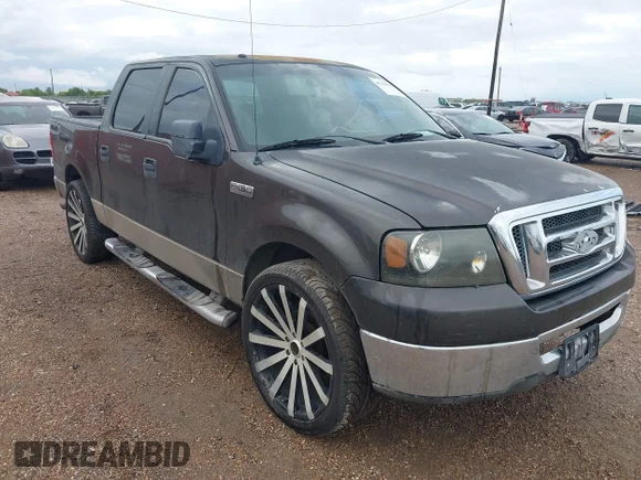 ✅ 2007 Ford F-150 XLT • VIN: 1FTRW12W17KC70401 • Lot: 45230095. Listed on IAAI with 200,539 mi. Free auction sales archive from the USA and detailed vehicle history report at DreamBid. Image 1.