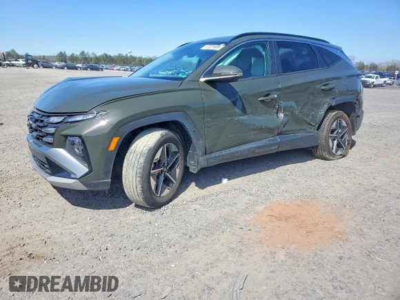 ✅ 2025 Hyundai Tucson SEL Convenience • VIN: 5NMJCCDE3SH516715 • Лот: 48252876. Опубликован ранее на Copart с пробегом 24 746 миль. Бесплатный доступ к архиву аукционных продаж из США и подробный отчёт об истории автомобиля на DreamBid. Изображение 1.