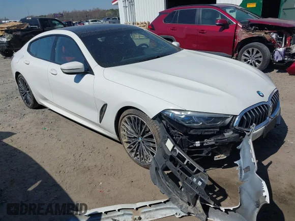 ✅ 2022 BMW 8 Series 840i • VIN: WBAGV4C07NCH67112 • Lot: 41760570. Listed on IAAI with 95,213 mi. Free auction sales archive from the USA and detailed vehicle history report at DreamBid. Image 1.