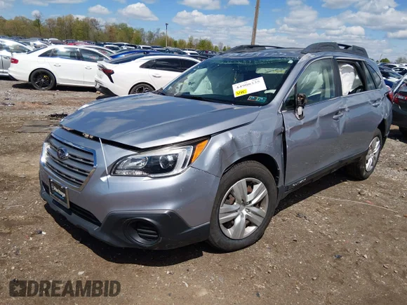 ✅ 2015 Subaru Outback 2.5i • VIN: 4S4BSBAC7F3262544 • Лот: 44908335. Опубліковано раніше на IAAI з пробігом 122 505 миль. Безкоштовний доступ до архіву аукціонних продажів зі США та докладний звіт про історію автомобіля на DreamBid. Зображення 2.