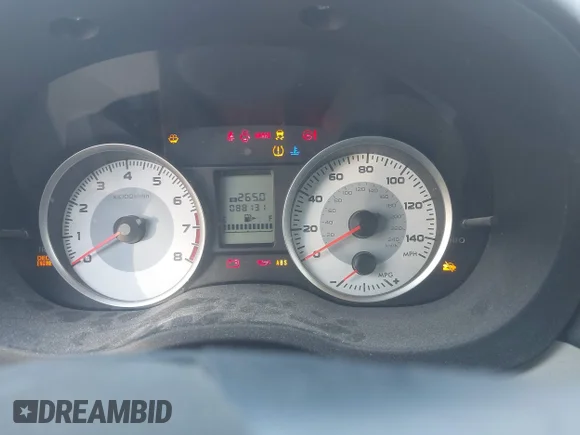 ✅ 2012 Subaru Impreza Premium • VIN: JF1GPAC60CG205495 • Lot: 45307705. Listed on IAAI with 88,131 mi. Free auction sales archive from the USA and detailed vehicle history report at DreamBid. Image 7.