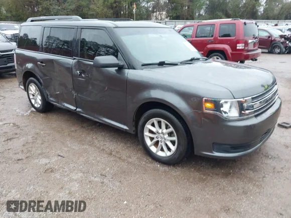 ✅ 2019 Ford Flex SE • VIN: 2FMGK5B82KBA23883 • Lot: 43862088. Wystawiony na IAAI z przebiegiem 93 638 mil. Bezpłatny archiwum sprzedaży aukcyjnych z USA i szczegółowy raport historii pojazdu na DreamBid. Zdjęcie 1.