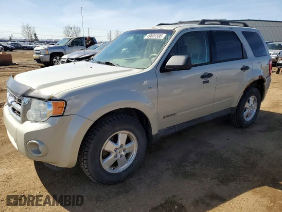 ✅ 2008 Ford Escape XLT • VIN: 1FMCU03128KC29281 • Lot: 49601536. Wystawiony na Copart z przebiegiem 339 112 km. Bezpłatny archiwum sprzedaży aukcyjnych z USA i szczegółowy raport historii pojazdu na DreamBid. Zdjęcie 1.